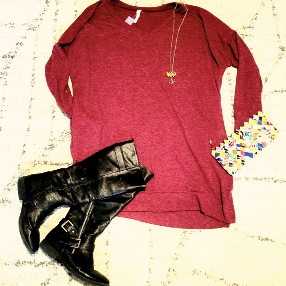 Super soft Oversized Sweater with side pockets